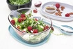 Mepal - Salad Box Ellipse Nordic Blue