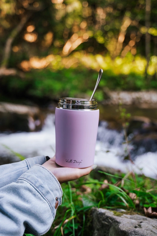 Vialli Design - Termos obiadowy 500ml FUORI różowy