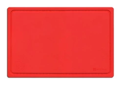 Wusthof - WUSTHOF Deska do krojenia czerwona 38 x 25 cm
