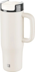 Zwilling - THERMO PLUS Kubek termiczny ze słomką - 900 ml, kremowy