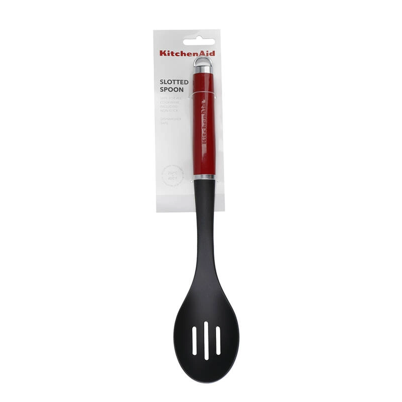 KitchenAid Culinary Tools - łyżka kuchenna z otworami CORELINE Empire Red