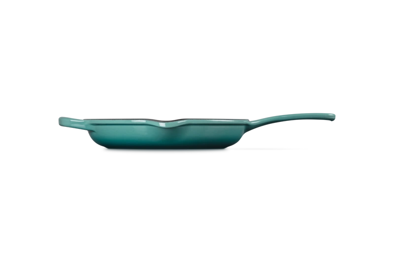 Le Creuset - patelnia Signature niska żeliwna 23 cm bleu riviera