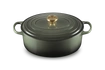 Le Creuset - brytfanna żeliwna emaliowana Signature 31 cm 6,3 l thyme