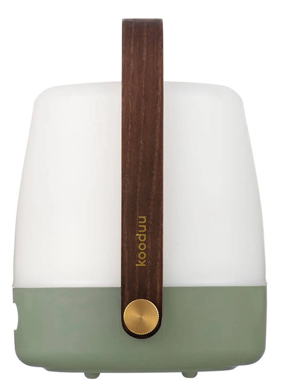 Kooduu - LITE-UP Lampa przenośna akumulatorowa - Ciemnozielony
