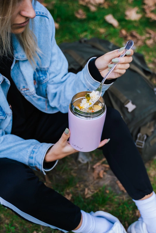 Vialli Design - Termos obiadowy 500ml FUORI różowy