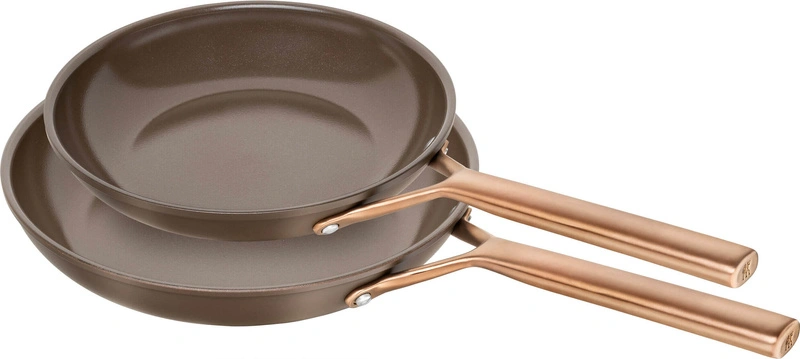 Zwilling - MILANO Zestaw 2 patelni brązowy