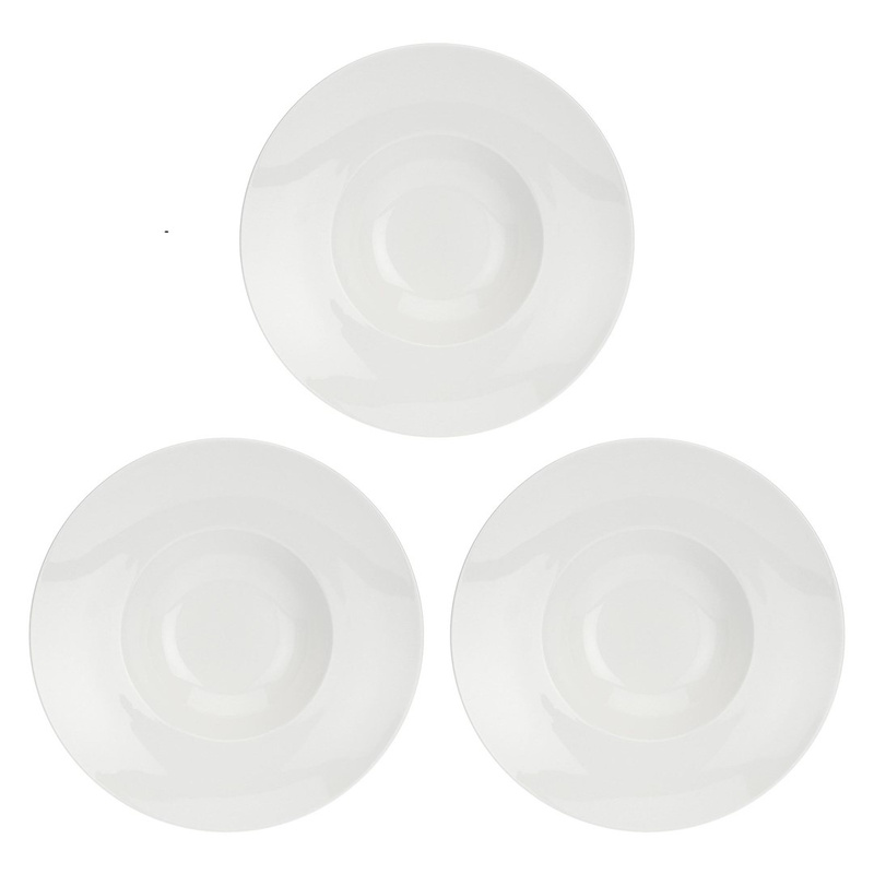 La Porcellana Bianca - zestaw 3 misek do sałatek 26.5 cm Convivio