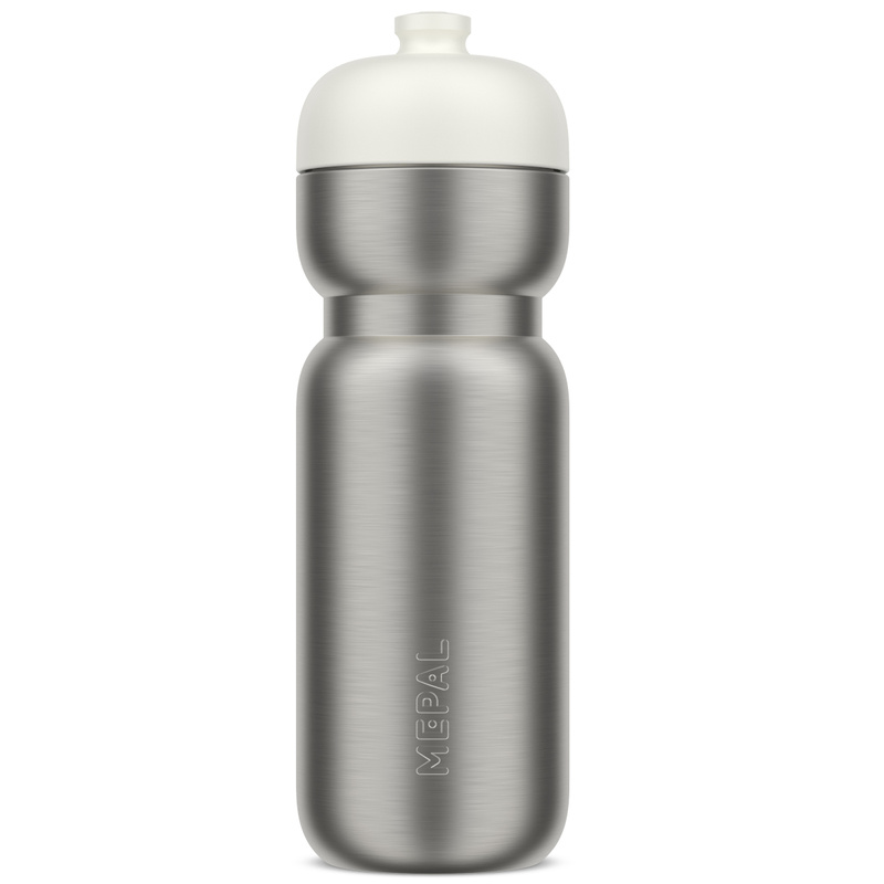 Mepal - Butelka sportowa stalowa Pull Active 800 ml Ceramic White