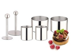 Weis - Zestaw 4 pierścieni do formowania z tłokami