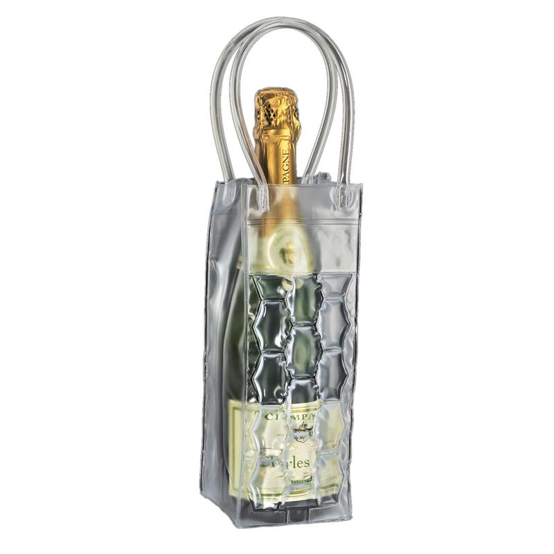 Cilio - cooler do wina przezroczysty 9 x 9 x 25 cm