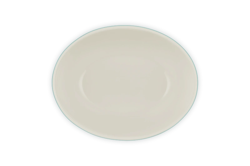 Le Creuset - Owalna miska do serwowania 29 cm bleu riviera