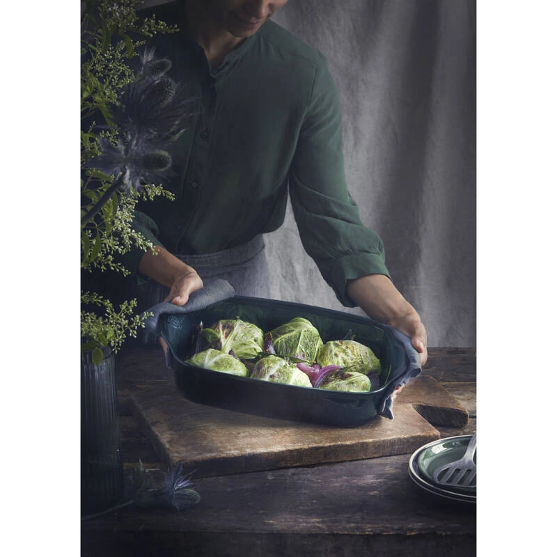 Emile Henry - Prostokątne naczynie do zapiekania 30x19cm - żółty