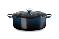 Le Creuset - brytfanna żeliwna emaliowana Signature 33 cm 7,5 l nuit