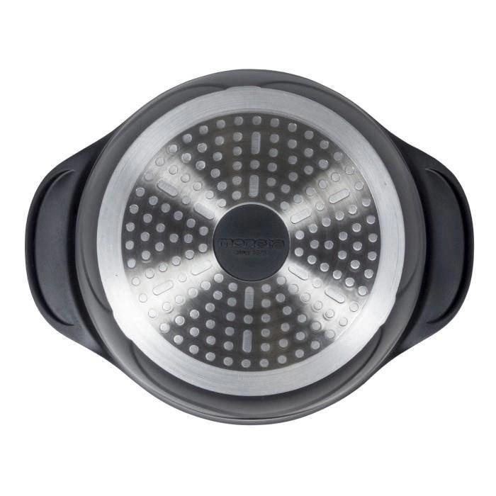 Moneta - Naczynie z pokrywką 24 cm, Lirica, indukcja