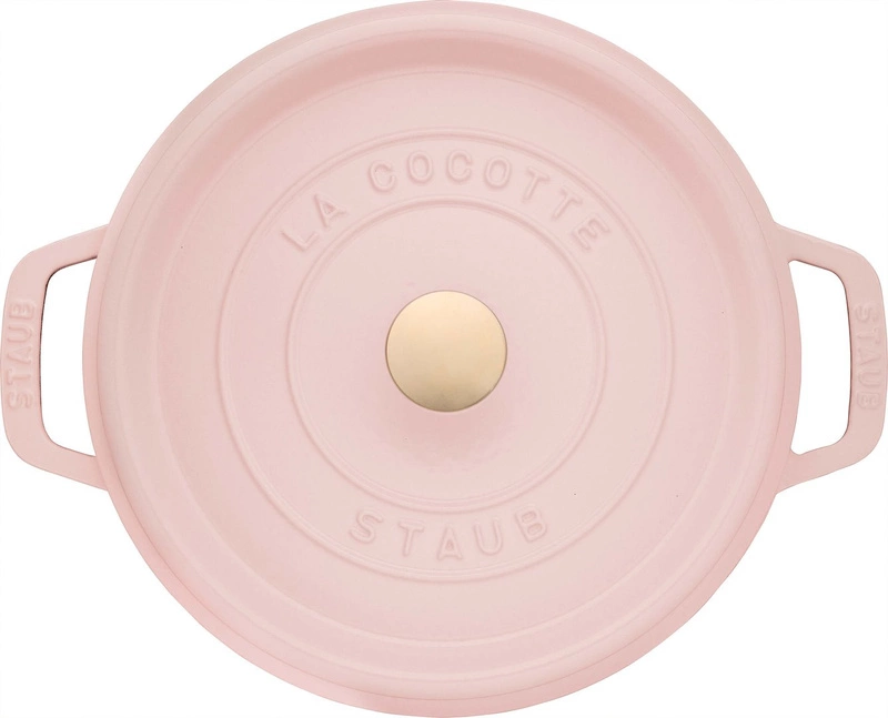 Staub - Garnek żeliwny okrągły 2.6 ltr, różowy