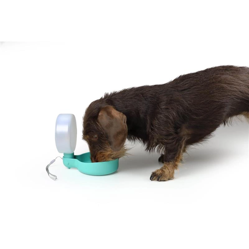 United Pets - Butelka na wodę dla psa PINGUI, różowa