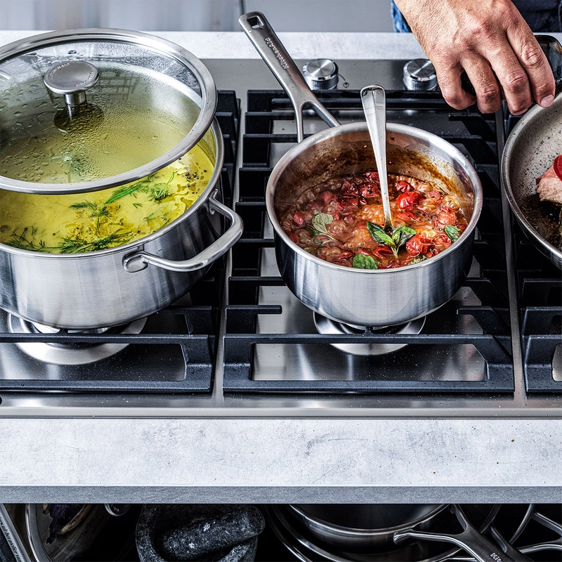 KitchenAid - Zestaw garnków Multiply 7 elementów