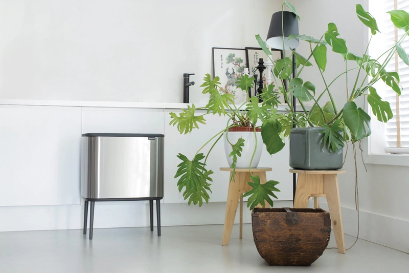 Brabantia - kosz na śmieci Bo Touch Bin 33L (3 x 11) stal matowa FPP