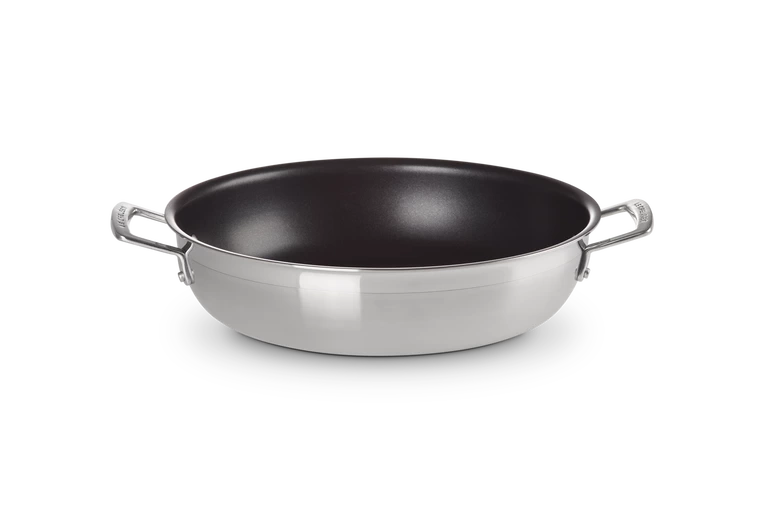 Le Creuset 3-ply patelnia stal nierdzewna Profesjonalna 28 cm