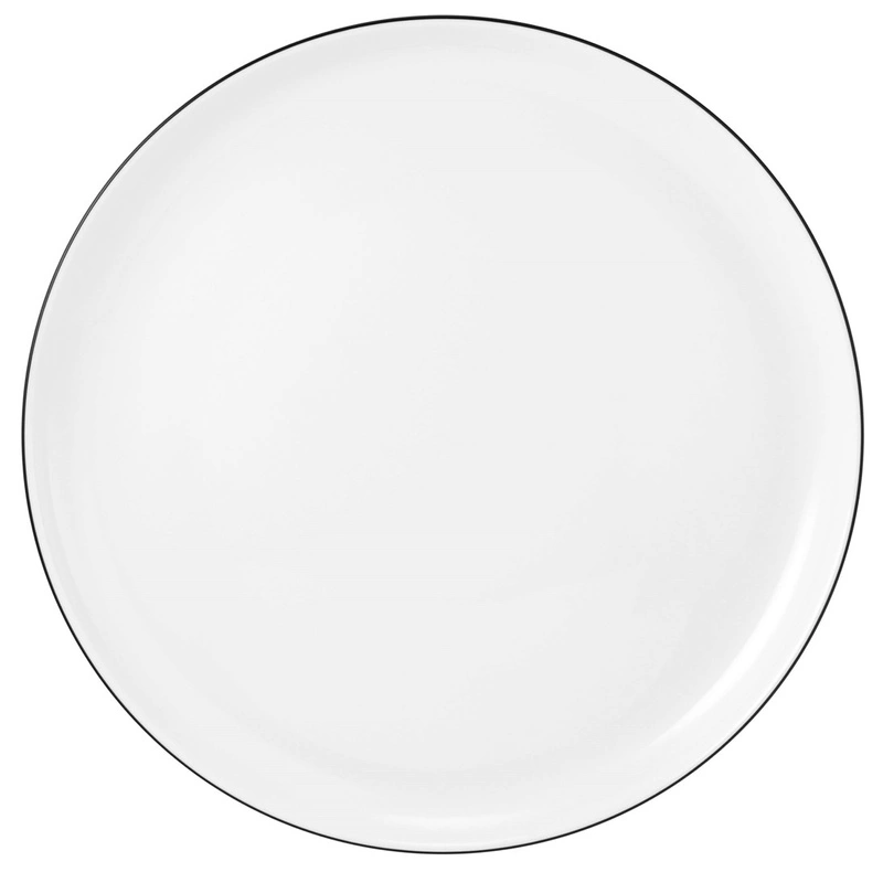 Seltmann - LIDO BLACK LINE Zestaw 6 talerzy obiadowych 26 cm