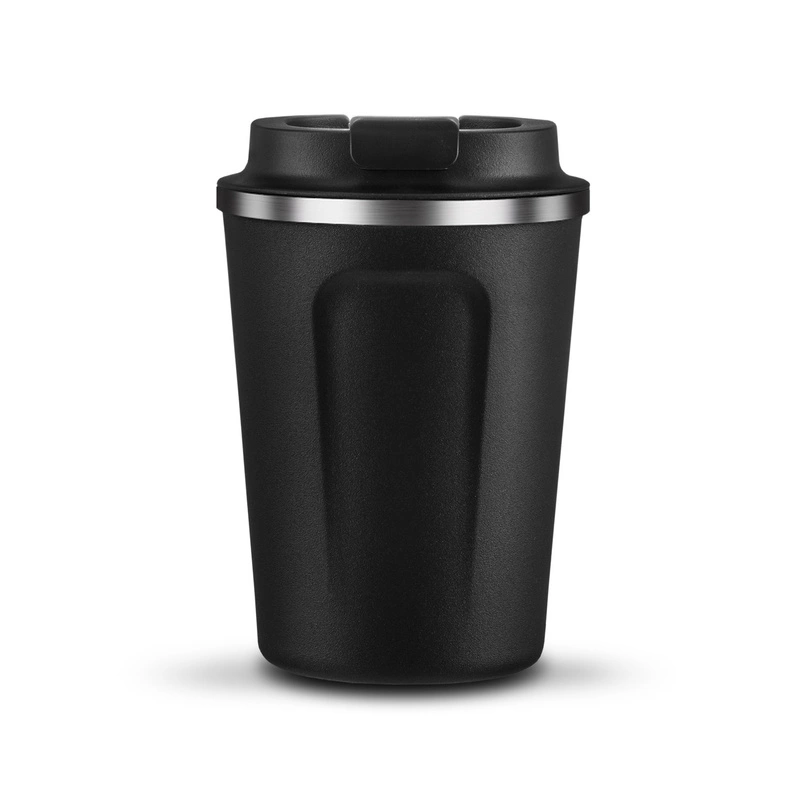 Asobu - Kubek termiczny do kawy CAFE COMPACT BLACK, 384ml