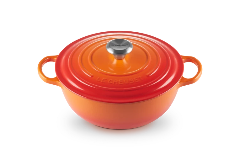 LeCreuset - La Marmite garnek żeliwny rodzinny płomienny 26 cm