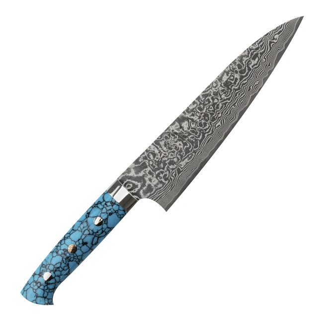 Takeshi Saji - BTQ R-2 Black Nóż Szefa kuchni 18 cm