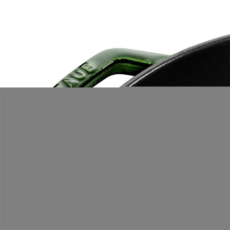 Staub - głęboka patelnia żeliwna Chistera zielona 24 cm