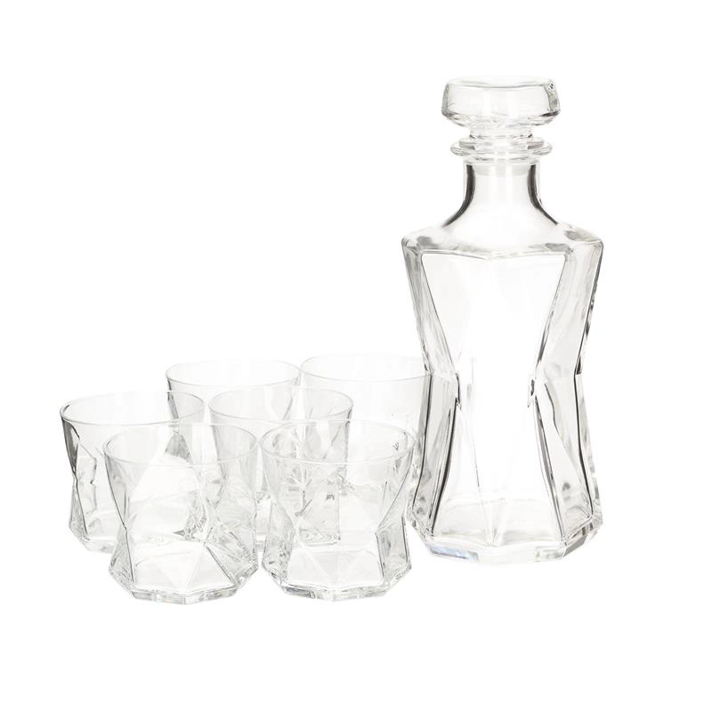 Luigi Bormioli - Zestaw do whisky szklanki + karafka Cassiopea
