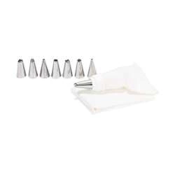 Patisse - Zestaw 9cz rękaw do dekorowania tortów