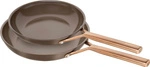 Zwilling - MILANO Zestaw 2 patelni brązowy
