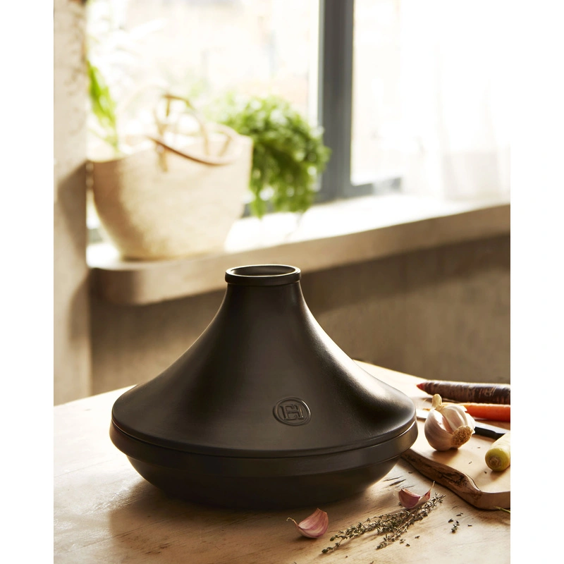 Emile Henry - Tagine Delight indukcja 33cm 4l - czarny