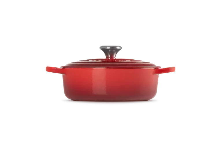 Le Creuset - garnek żeliwny Gourmet 24 cm 3,1 l wiśniowy