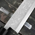 Hideo Kitaoka - Shirogami Satin Damascus Nóż Miroshi Deba 21cm