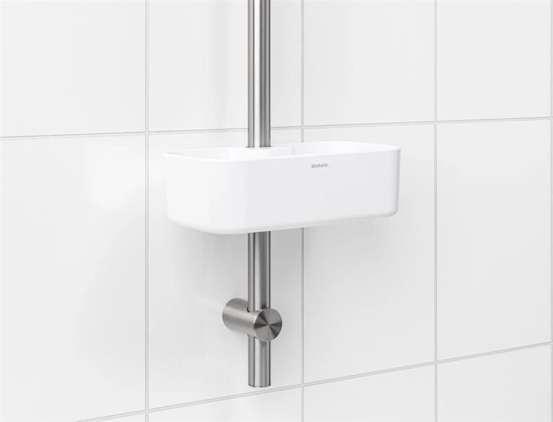 Brabantia - Organizer prysznicowy ReNew biały