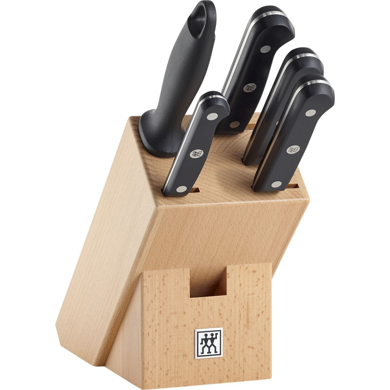 Zwilling - zestaw noży kuchennych w bloku Twin Gourmet 6 części