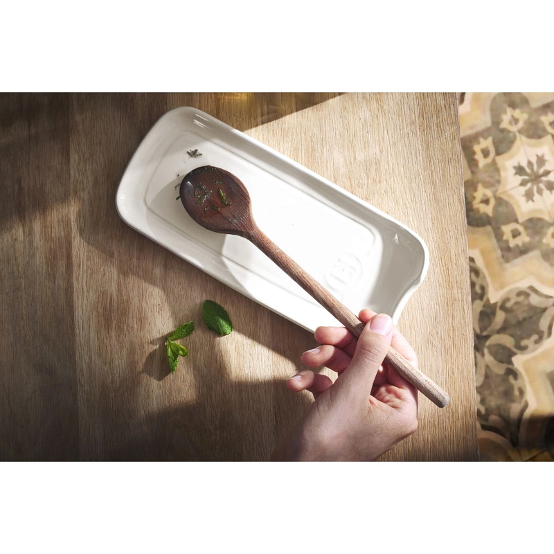 Emile Henry - Podstawka pod łyżkę - beżowa