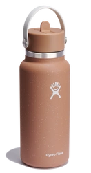 Hydro Flask - Butelka 32oz Wide Mouth Flex Straw SpeckleSandy