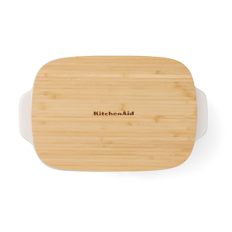 KitchenAid - ceramiczna brytfanna z przykrywką M - Pistachio