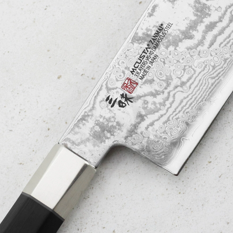 Mcusta Zanmai - VG-10 Splash Nóż Nakiri 16,5cm