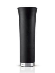 AdHoc - Elektryczny młynek przechyłowy do pieprzu lub soli MILANO BLACK