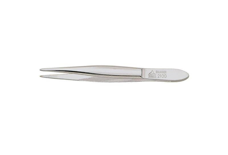 Erbe Solingen - Pęseta spiczasta 8 cm stal niklowana