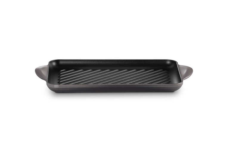 Le Creuset - patelnia żeliwna grillowa z dwoma uchwytami 32 cm Flint