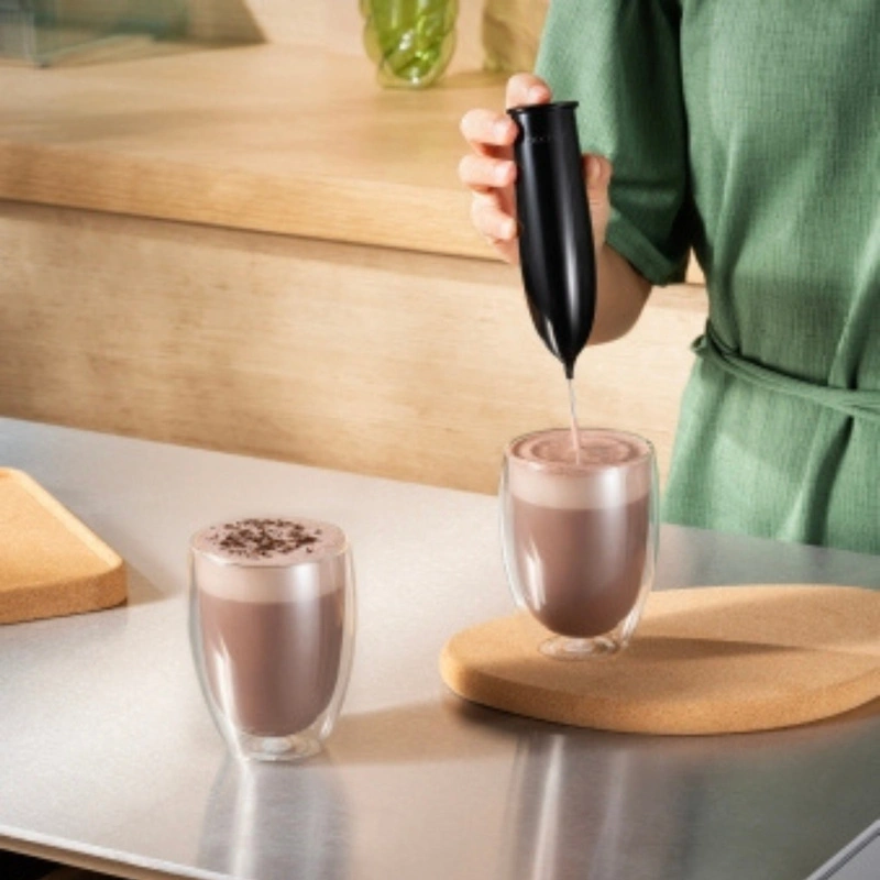Bodum - spieniacz do mleka ręczny USB Schiuma Black