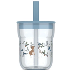 Mepal - Szklanka dziecięca ze słomką Mio 250ml Forest Friends