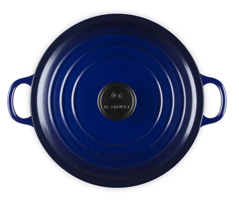 Le Creuset - żeliwna emaliowana brytfanna 31 cm 6,3 l Indigo