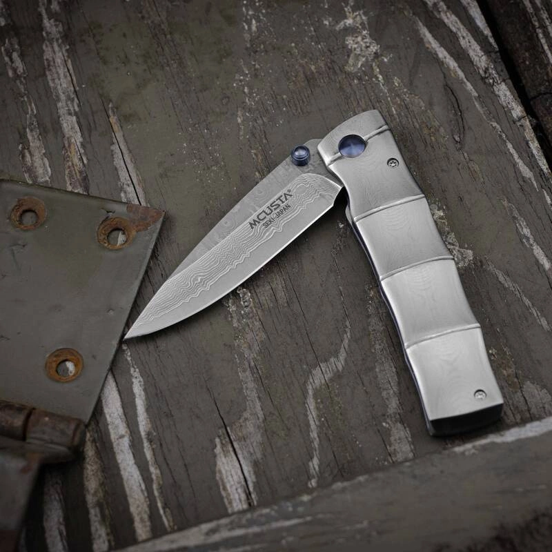 Mcusta - Shinra Take Damascus VG-10 6,5 cm