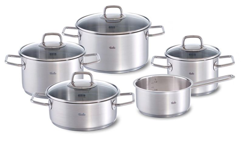 Garnki Fissler Viseo - 5 częściowy komplet