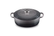 Le Creuset - brytfanna żeliwna emaliowana Signature 31 cm 6,3 l Flint