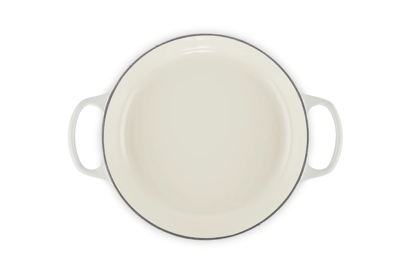 Le Creuset - garnek Gourmet Profesjonalny żeliwny 26 cm 2,2 l meringue